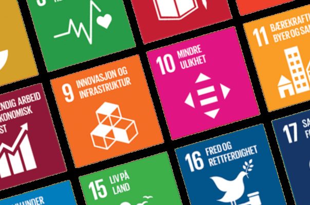 FN sambandet Alle SDG farger